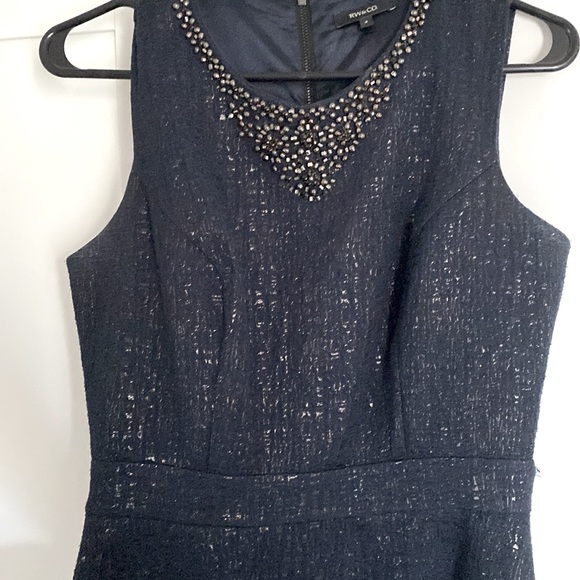 RW&Co size 4 navy formal dress - Picture 5 of 7